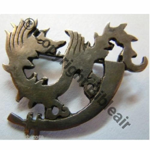 64.3 NH GT.III.64 TONKIN SM Fab Loc ARGENT.. Eping bascule Dos lisse irreg strie Embouti No29 Sc.leberetvert 222Eur(x2) 